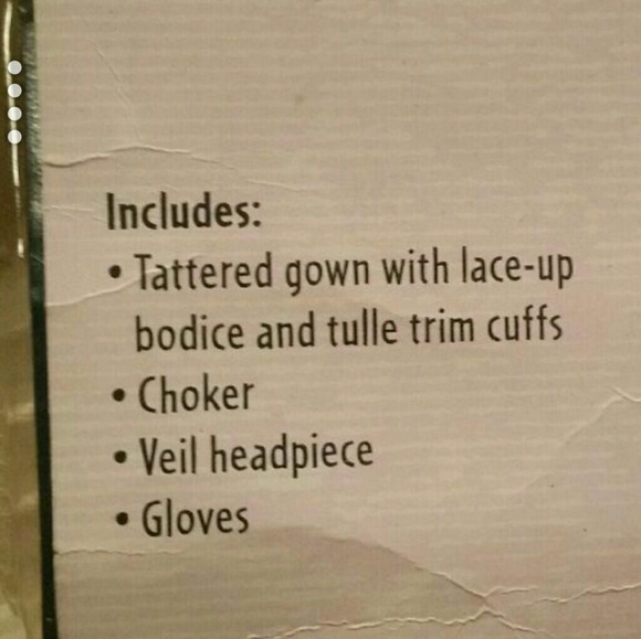 Skeleton Bridal Costume - Picture 2 of 4